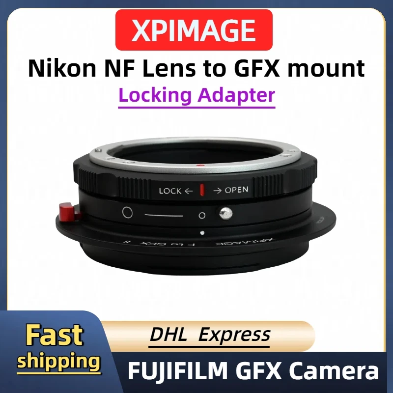 XPIMAGE Nikon F-GFX adapter for NIKON F lens to Fujifilm GFX Camera adapter ring for NIKON F-GFX 50S2 100S 50S 50R 100SII
XPIMAGE Nikon F-GFX adapter for NIKON F lens to Fujifilm GFX Camera adapter ring for NIKON F-GFX 50S2 100S 50S 50R 100SII