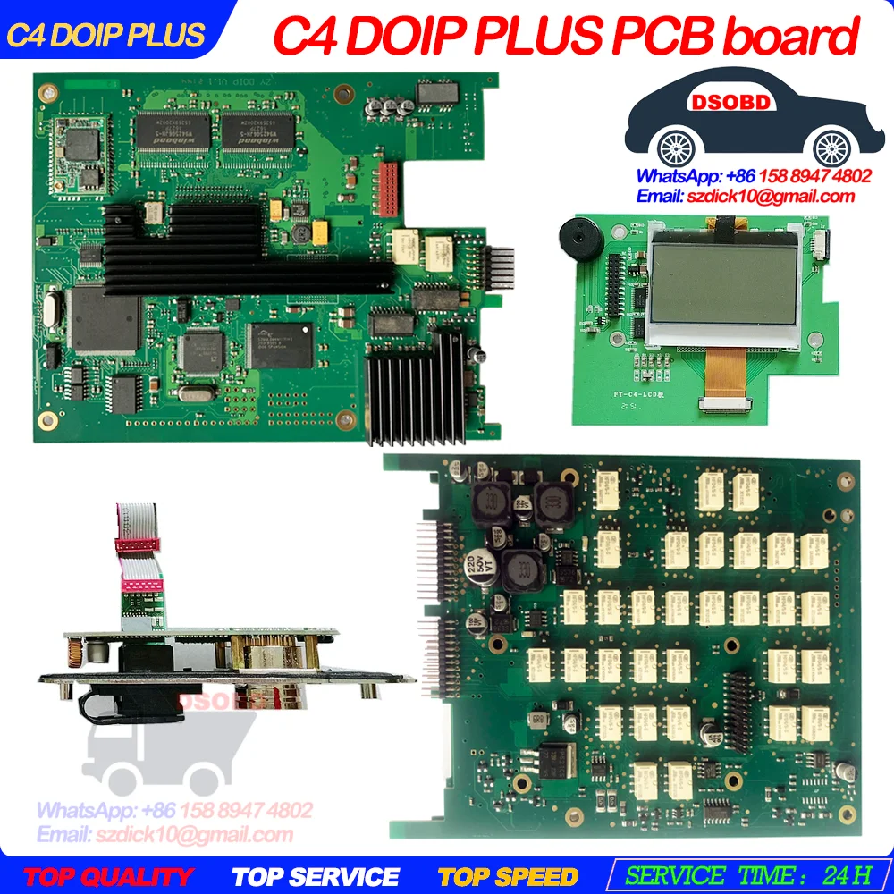 MB STAR C4 DOIP PLUS Полностью чип-плата Основный блок PCBA с модулем Wi-Fi (только основной блок DOIP/реле PCBA)
MB STAR C4 DOIP PLUS Полностью чип-плата Основный блок PCBA с модулем Wi-Fi (только основной блок DOIP/реле PCBA)