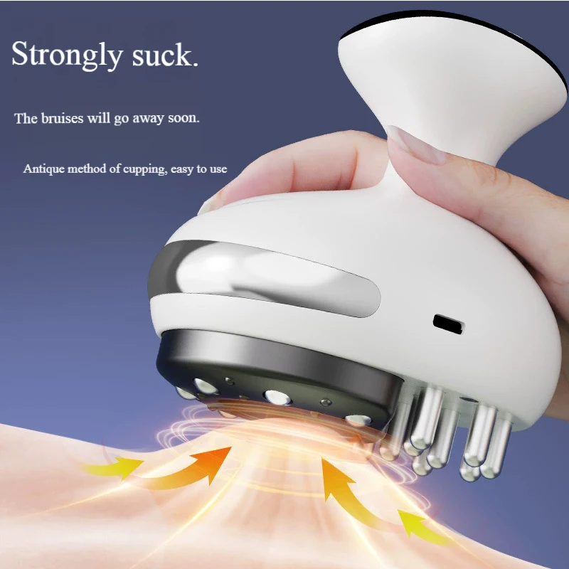 Electric Body Massager Set, 6-in-1 with Heat & Adjustable Suction for Deep Tissue Relaxation, Home Use
Electric Body Massager Set, 6-in-1 with Heat & Adjustable Suction for Deep Tissue Relaxation, Home Use