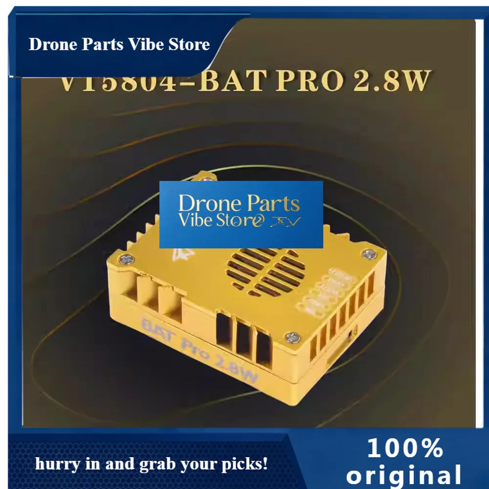 Drone Parts VT5804 BAT Pro 5.8G FPV Video Transmitter 2.8W High Power For PandaRC Drone Aerial Photography
Drone Parts VT5804 BAT Pro 5.8G FPV Video Transmitter 2.8W High Power For PandaRC Drone Aerial Photography