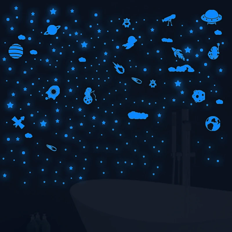 Luminous Space Stickers for Girls Kids Rooms Wall Stickers for Children's Room Stars Shine in the Dark Sky Fluorescent Stickers
Luminous Space Stickers for Girls Kids Rooms Wall Stickers for Children's Room Stars Shine in the Dark Sky Fluorescent Stickers