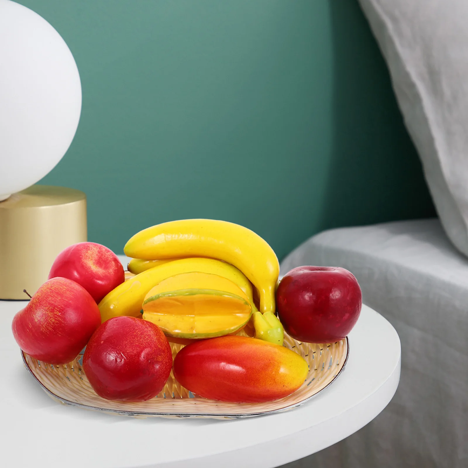 Stylish Woven Snack Basket Large Capacity Ventilation Design Home Office Hotel Food Holder Storage Organizer Woven Fruit Tray
Stylish Woven Snack Basket Large Capacity Ventilation Design Home Office Hotel Food Holder Storage Organizer Woven Fruit Tray