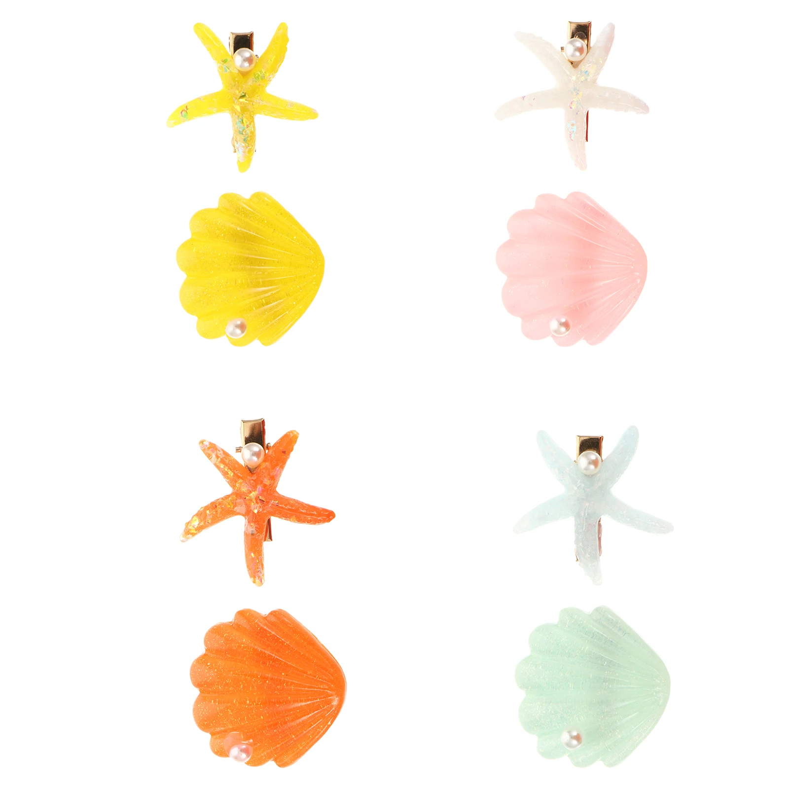 4 Pairs Shell Clip Hair Clips Girls Hairpin Accessories Headdress Barrette Party Acrylic Bride
4 Pairs Shell Clip Hair Clips Girls Hairpin Accessories Headdress Barrette Party Acrylic Bride