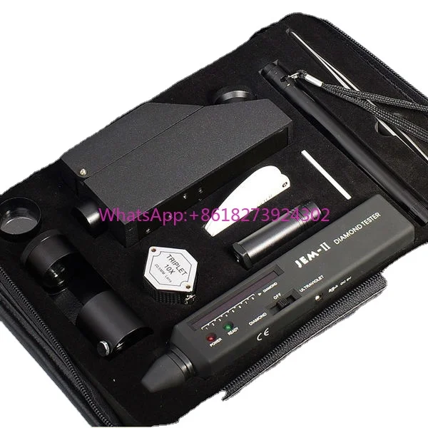 Multi-Function Multi-Combination Diamond Identification Tool Jewelry Testing Equipment Kit for Professional Jewelers
Multi-Function Multi-Combination Diamond Identification Tool Jewelry Testing Equipment Kit for Professional Jewelers