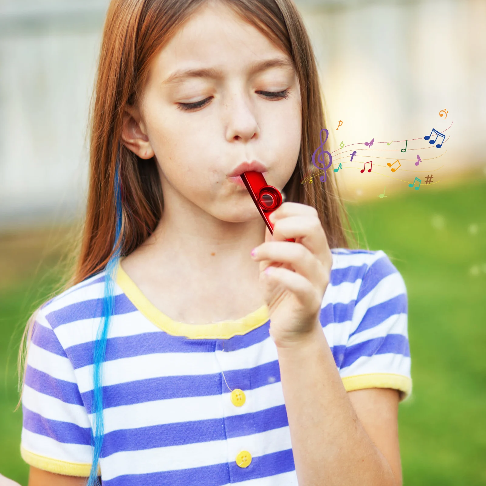 6 pcs Metal Instruments Kids Musical Instruments Clear Sound Smooth Grip Music Performance Kazoo Small Kazoo For Beginners
6 pcs Metal Instruments Kids Musical Instruments Clear Sound Smooth Grip Music Performance Kazoo Small Kazoo For Beginners