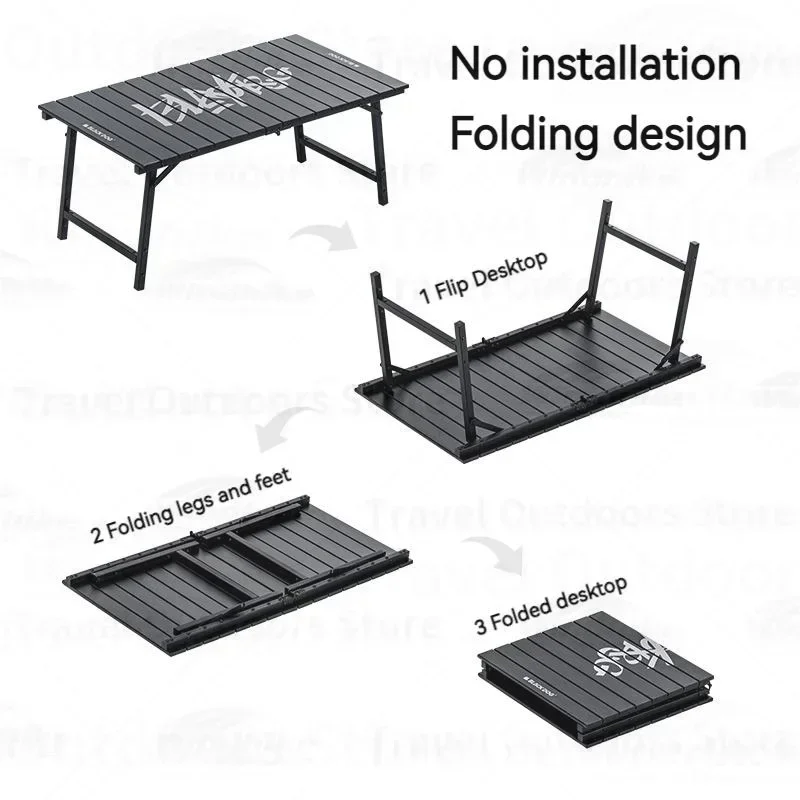 BLACKDOG Camping Portable Folding Table Scrawl Ultra-light Aluminum Alloy Hiking Picnic Table 3.7kg Outdoor Equipment
BLACKDOG Camping Portable Folding Table Scrawl Ultra-light Aluminum Alloy Hiking Picnic Table 3.7kg Outdoor Equipment