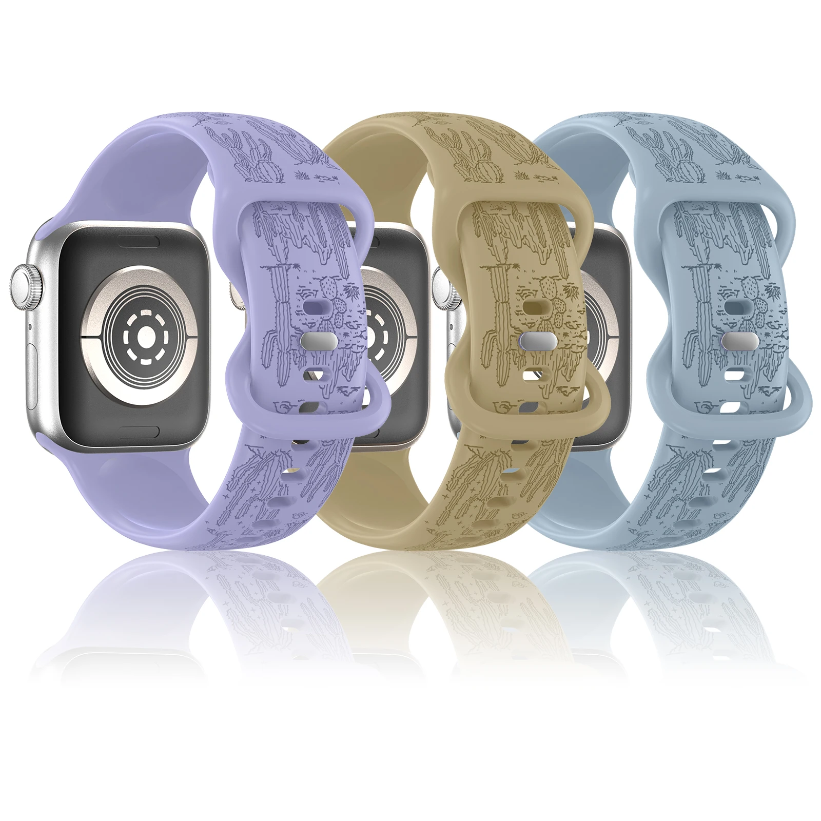 YAYUU Silicone Band For Apple Watch Strap 42-49mm 42-38mm Sport Carved Bracelet iwatch Series 10 9 8 7 6 5 4 3 2 1 SE 9 Ultra 2
YAYUU Silicone Band For Apple Watch Strap 42-49mm 42-38mm Sport Carved Bracelet iwatch Series 10 9 8 7 6 5 4 3 2 1 SE 9 Ultra 2