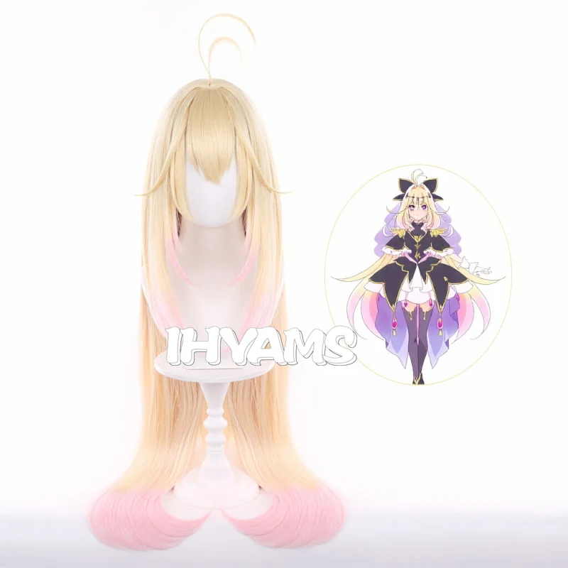 Moria Ruruka Cosplay Wigs Star Detective Precure! Moria Ruruka Light Blonde Mixed Pink 100cm Wig Heat Resistant Synthetic Hair
Moria Ruruka Cosplay Wigs Star Detective Precure! Moria Ruruka Light Blonde Mixed Pink 100cm Wig Heat Resistant Synthetic Hair