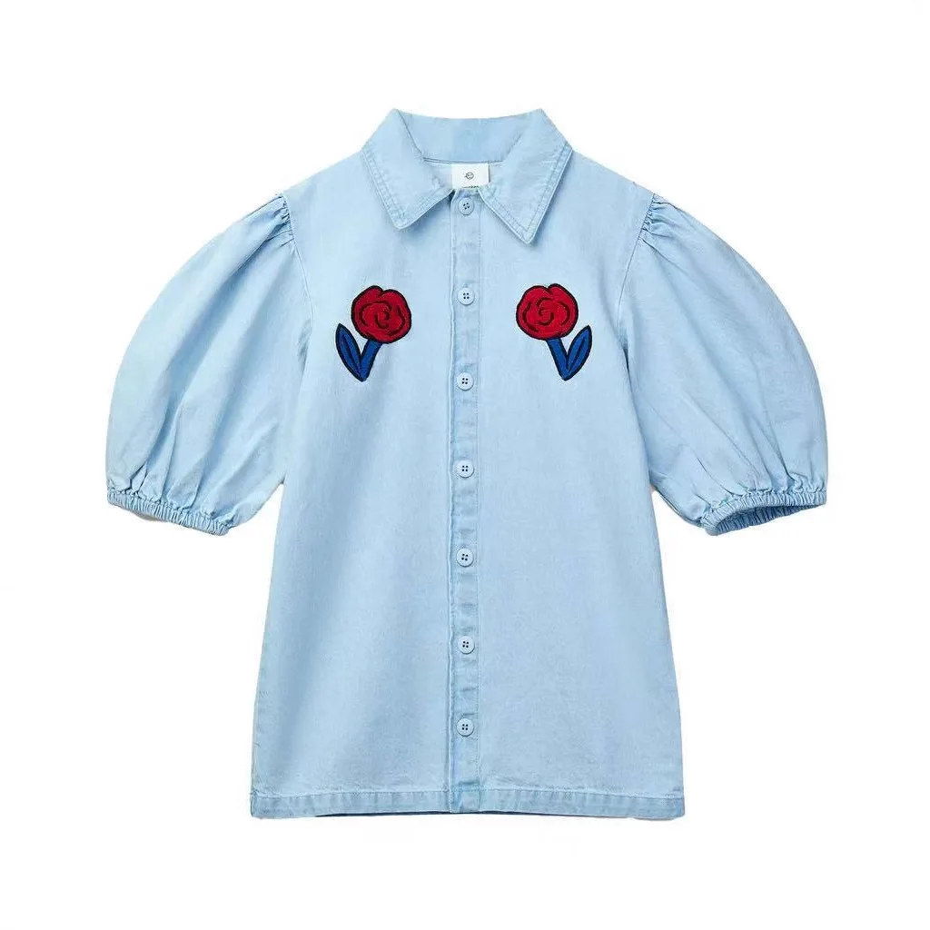 25AW Kids Girls Denim Dress WYN Flower Denim Sleeveless Backless Dress Children's Clothing Outwear
25AW Kids Girls Denim Dress WYN Flower Denim Sleeveless Backless Dress Children's Clothing Outwear