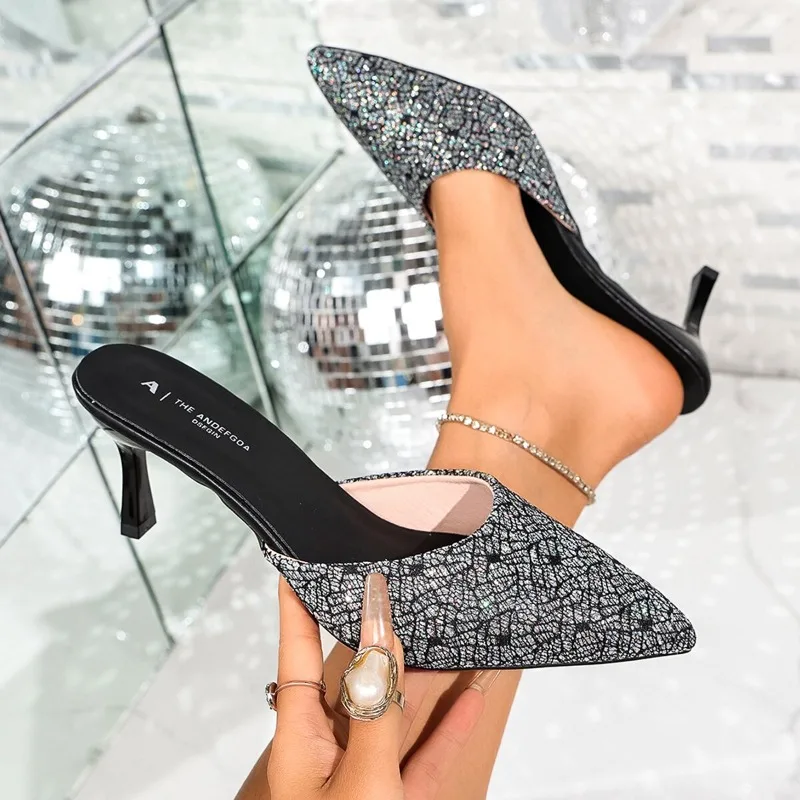 Summer New Elegant Pointed Head Shallow Mouth High Heels for Woman Fashion Closed Toe Casual Thin Heel Women Shoes Туфли Женские
Summer New Elegant Pointed Head Shallow Mouth High Heels for Woman Fashion Closed Toe Casual Thin Heel Women Shoes Туфли Женские