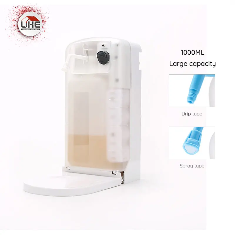 Spray Soap Dispenser 1000ml wall mounted battery operated No Touch automatic Hand Sanitizer Bottle Holder Sensor
Spray Soap Dispenser 1000ml wall mounted battery operated No Touch automatic Hand Sanitizer Bottle Holder Sensor