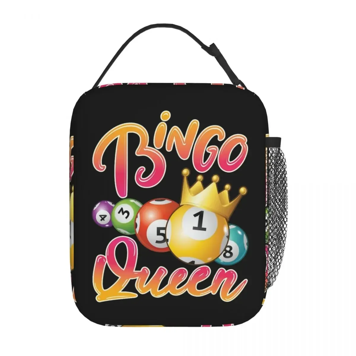 Game Bingo Queen Player Insulated Lunch Bag Storage Food Box Portable Cooler Thermal Lunch Boxes For Work
Game Bingo Queen Player Insulated Lunch Bag Storage Food Box Portable Cooler Thermal Lunch Boxes For Work