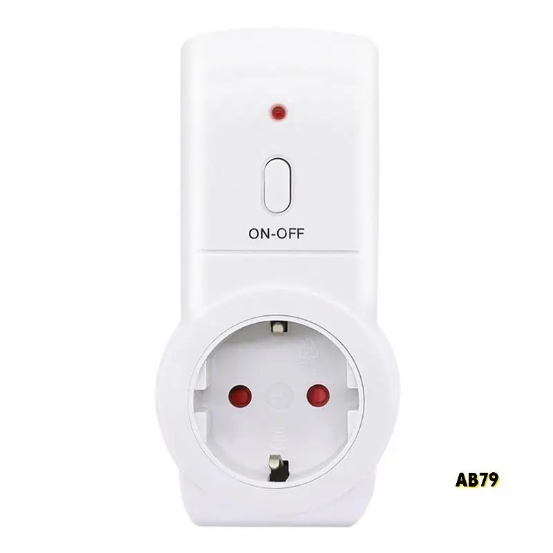 Wireless Remote Control Smart Timer Socket Switch 220V EU Plug Wall 433Mhz Programmable Electrical Outlet
Wireless Remote Control Smart Timer Socket Switch 220V EU Plug Wall 433Mhz Programmable Electrical Outlet