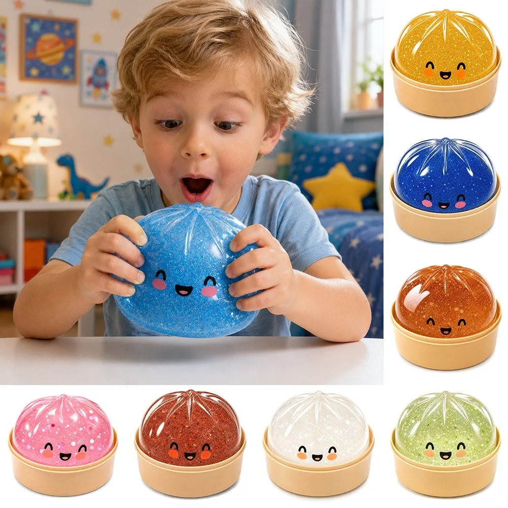 New Glitter Dumplings Squeeze Toy with Steamer Slow Resilience Anti-stress Squeeze Fidget Soft Stress Relief Toy Home Decoration
New Glitter Dumplings Squeeze Toy with Steamer Slow Resilience Anti-stress Squeeze Fidget Soft Stress Relief Toy Home Decoration