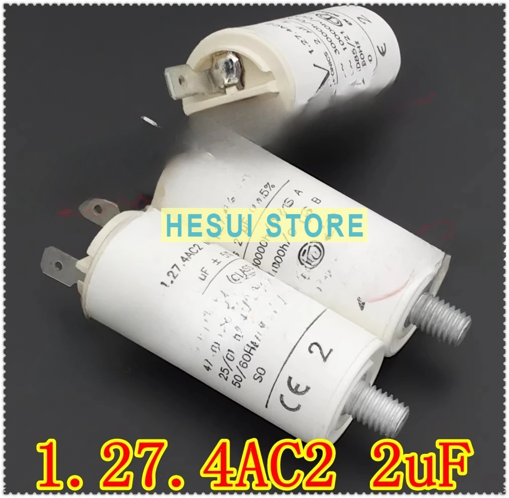 AV 1.27.4 AC2 MKP 2uF fan motor start-up capacitor
AV 1.27.4 AC2 MKP 2uF fan motor start-up capacitor