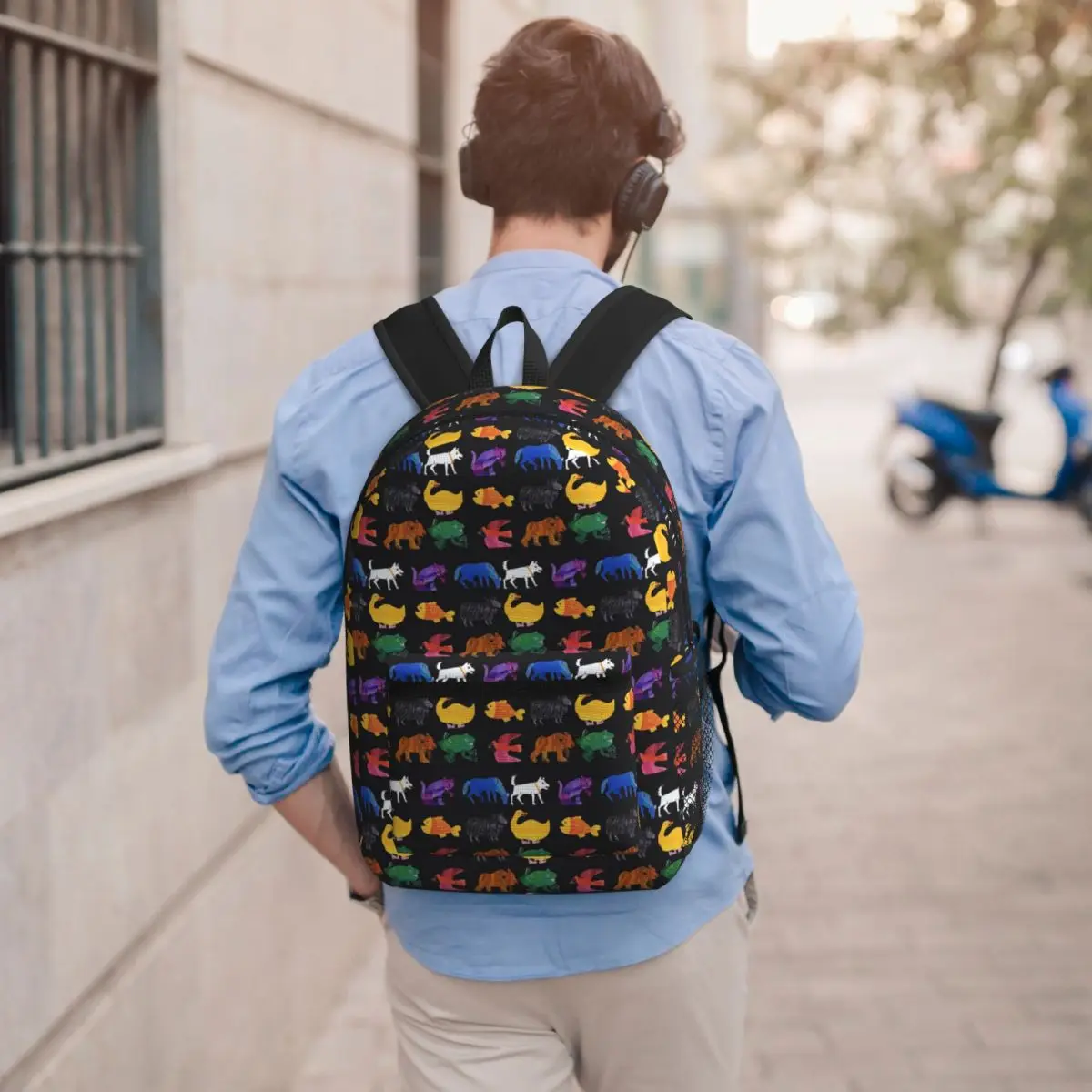 Eric Carle Animals Backpack Student BookBag Children School Bag Laptop Shoulder Bags for Men Women
Eric Carle Animals Backpack Student BookBag Children School Bag Laptop Shoulder Bags for Men Women