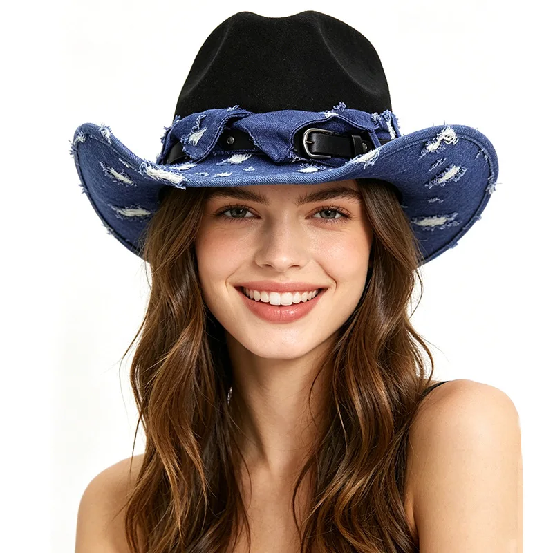 New Trendy Vintage Classic Western Cowboy Style Men's And Women's Fashion Ripped Leather Belt Decorated Caps Cosplay Accessories
New Trendy Vintage Classic Western Cowboy Style Men's And Women's Fashion Ripped Leather Belt Decorated Caps Cosplay Accessories
