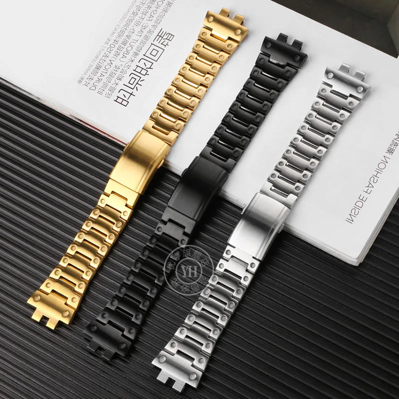 New Solid Stainless Steel Watch Strap For Modified Metal Watchband Bracelet Men's Accessories
New Solid Stainless Steel Watch Strap For Modified Metal Watchband Bracelet Men's Accessories