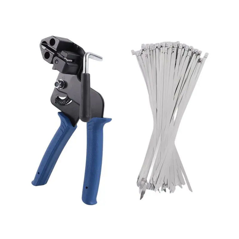 AT05-Heavy Steel Cable Tie Tool, Include 100 PCS Stainless Steel Cable Ties, Suitable For Home, Office, And Industrial Use Durab
AT05-Heavy Steel Cable Tie Tool, Include 100 PCS Stainless Steel Cable Ties, Suitable For Home, Office, And Industrial Use Durab