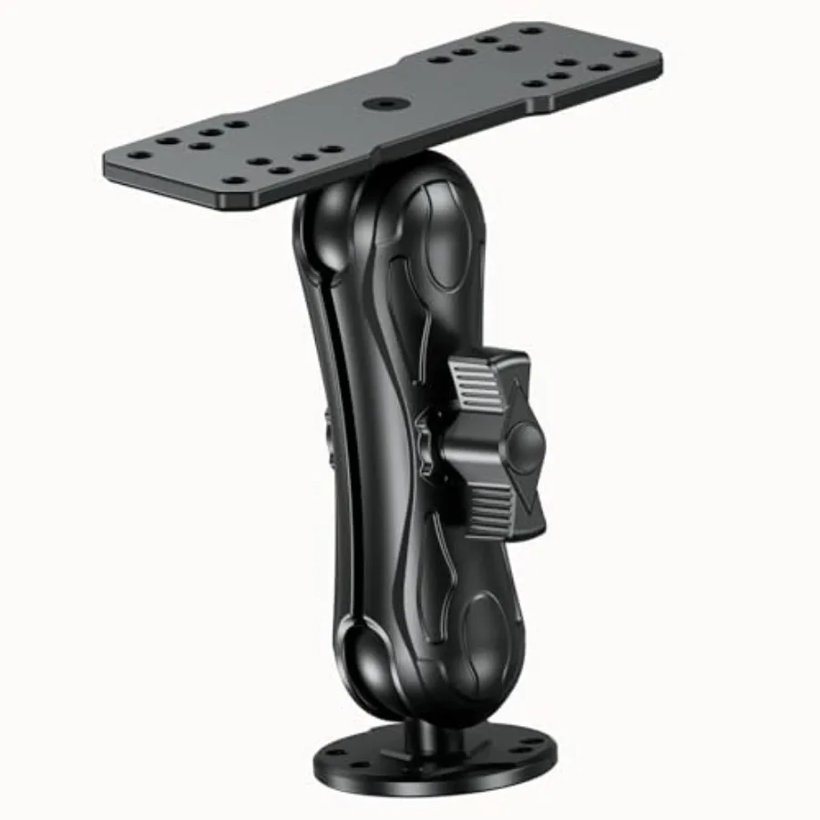 Aluminum Alloy Fish Finder Mount Base with C Size 1.5" Ball Rectangle Plate and 5.7" Medium Arm Marine Electronic Mount Compati
Aluminum Alloy Fish Finder Mount Base with C Size 1.5" Ball Rectangle Plate and 5.7" Medium Arm Marine Electronic Mount Compati