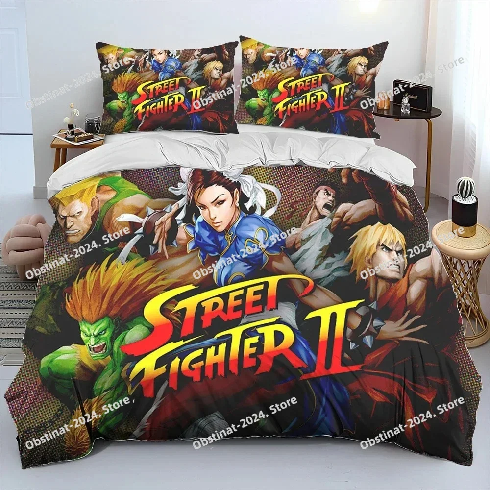 3D Retro Game Street Fighter Gamer Bedding Set Printed single Comforter Quilt Bed Cover Pillow Case 3 Pieces Set Kids Adult Size
3D Retro Game Street Fighter Gamer Bedding Set Printed single Comforter Quilt Bed Cover Pillow Case 3 Pieces Set Kids Adult Size