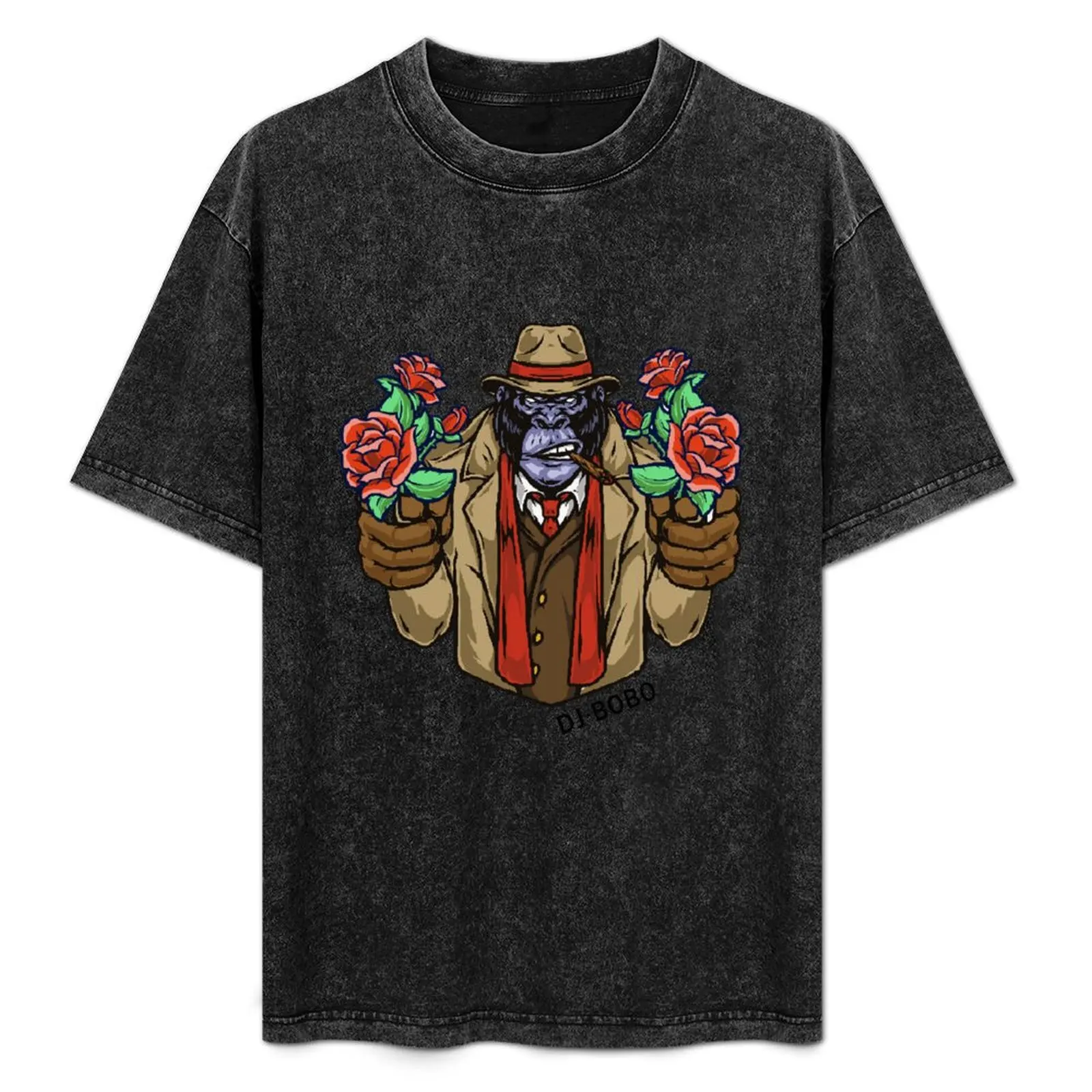 DJ BOBO MONKEY T-Shirt Urban Style Print T-Shirt
DJ BOBO MONKEY T-Shirt Urban Style Print T-Shirt