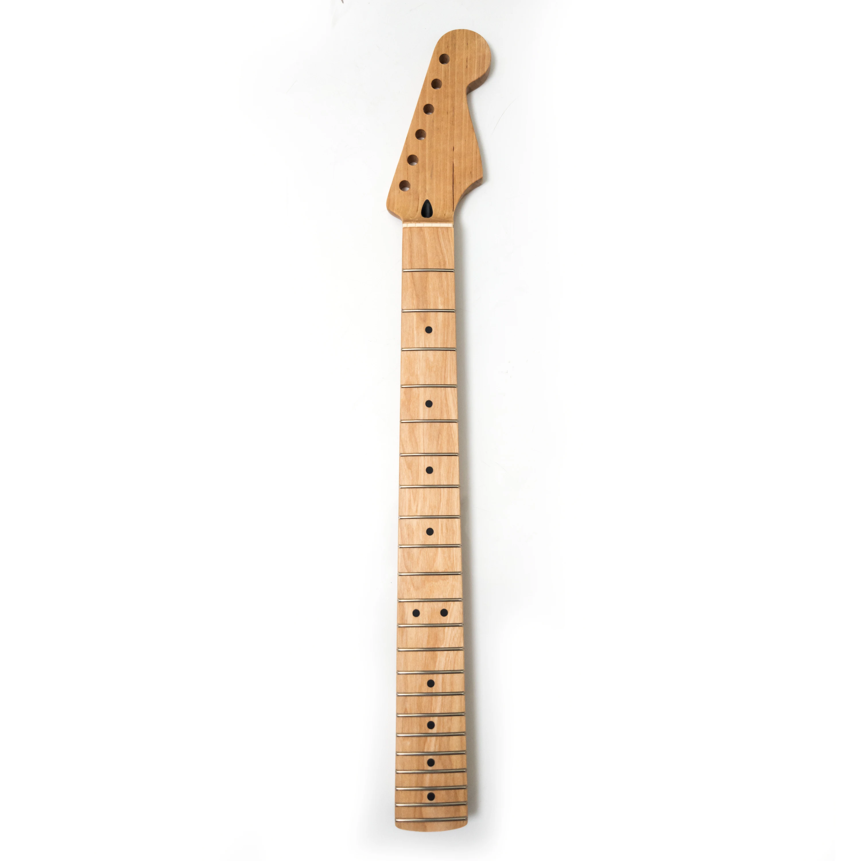 Maple Electric Guitar Neck for ST, 22 Medium Jumbo Frets, 14 Inch Radius, Bone Nut, 10mm Tuner Holes Upgrade Replacement
Maple Electric Guitar Neck for ST, 22 Medium Jumbo Frets, 14 Inch Radius, Bone Nut, 10mm Tuner Holes Upgrade Replacement