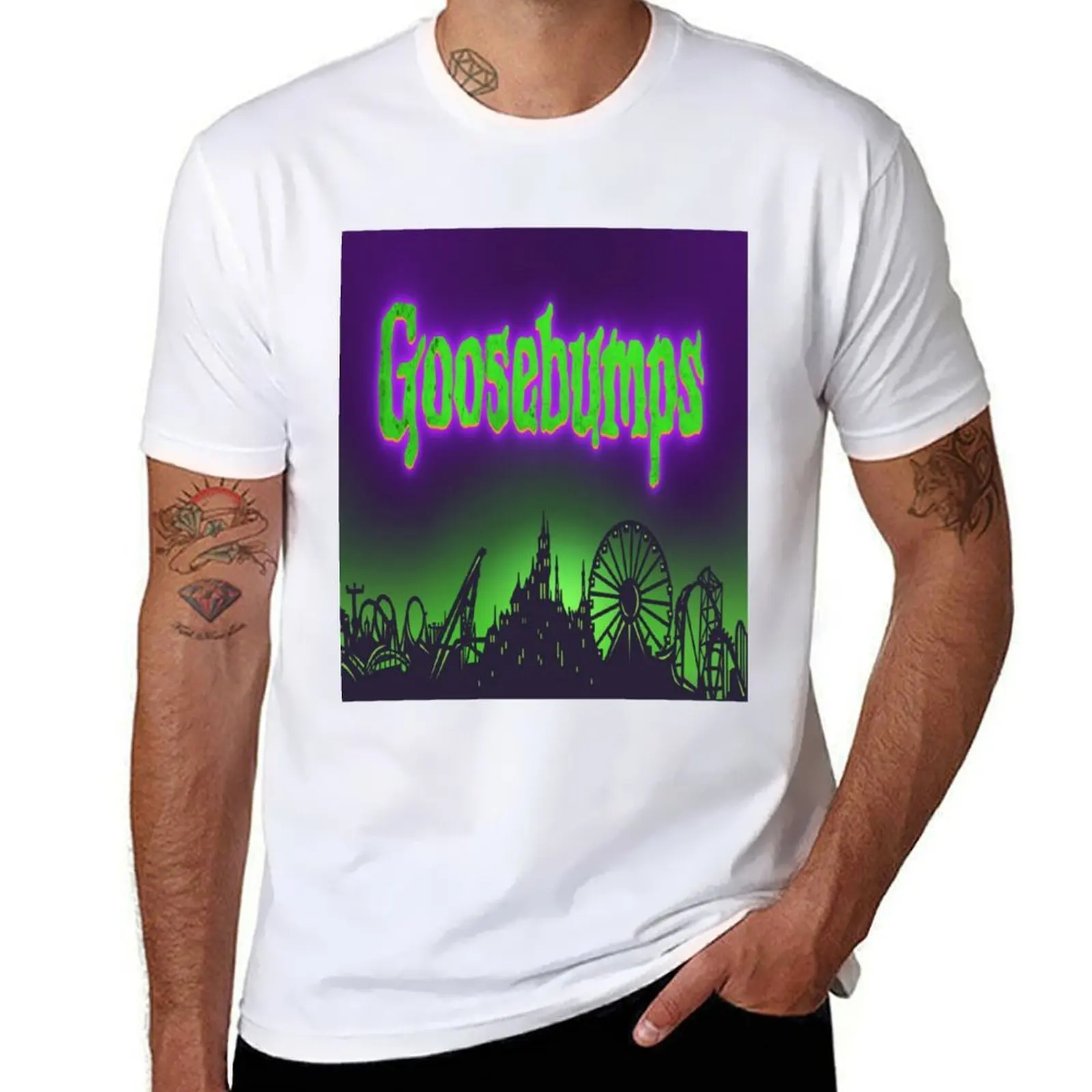 GOOSEBUMPS T-Shirt t shirts cotton 100% man t shirts cotton T-Shirt
GOOSEBUMPS T-Shirt t shirts cotton 100% man t shirts cotton T-Shirt