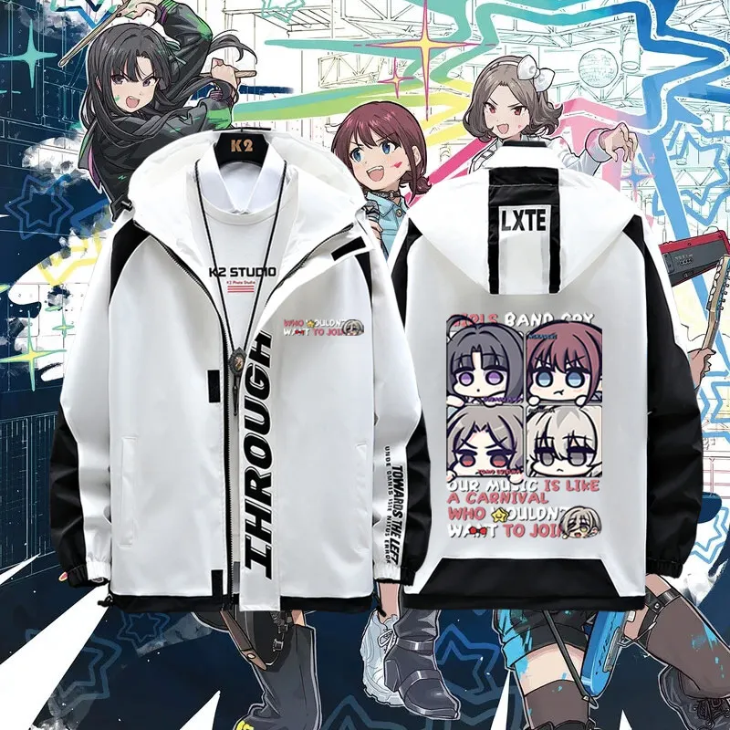 Game GIRLS BAND CRY Long Sleeve Jacket Unisex Coat Hoodie Zipper Fashion Cool Hooded Sweatshirt Top Cosplay Costume
Game GIRLS BAND CRY Long Sleeve Jacket Unisex Coat Hoodie Zipper Fashion Cool Hooded Sweatshirt Top Cosplay Costume