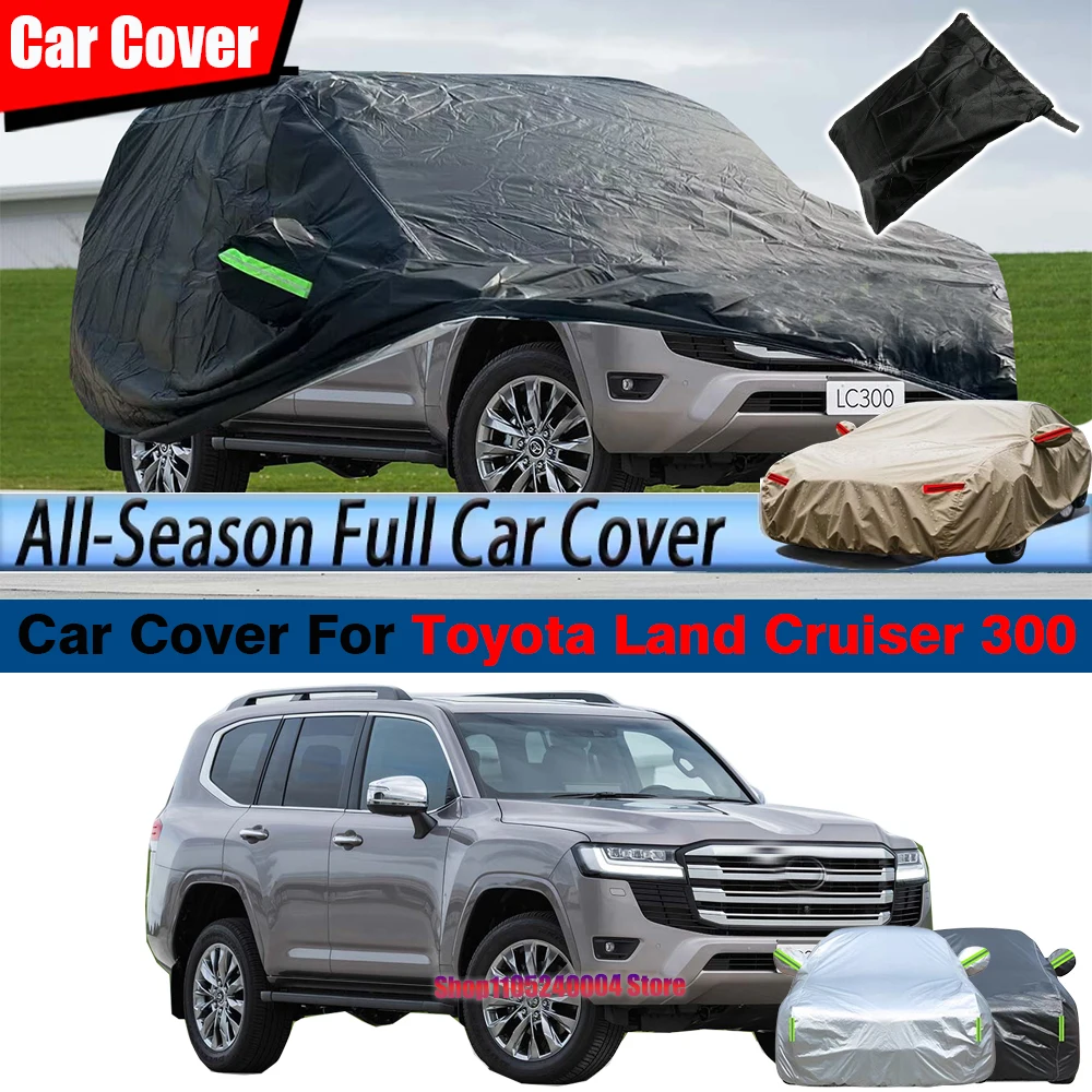 Outdoor Full SUV Car Cover Waterproof Anti UV Dust Sun Snow Rain For Toyota Land Cruiser 300 2021-2025
Outdoor Full SUV Car Cover Waterproof Anti UV Dust Sun Snow Rain For Toyota Land Cruiser 300 2021-2025