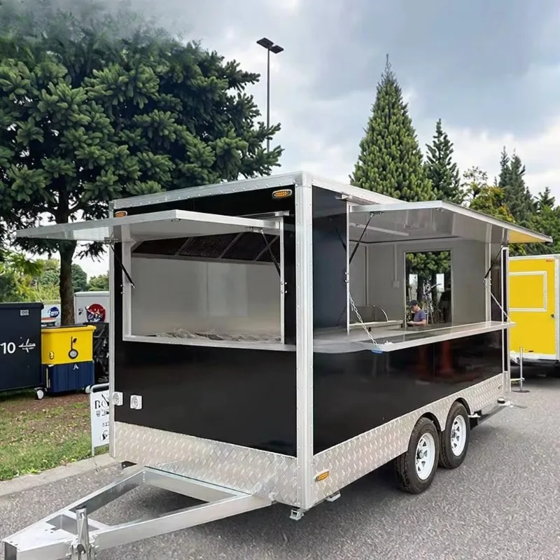 Customized Ce Approved Snack Fast Coffee Carts Small Burger Mobile Food Truck Stainless Steel Food Trailer Eco-Friendly
Customized Ce Approved Snack Fast Coffee Carts Small Burger Mobile Food Truck Stainless Steel Food Trailer Eco-Friendly