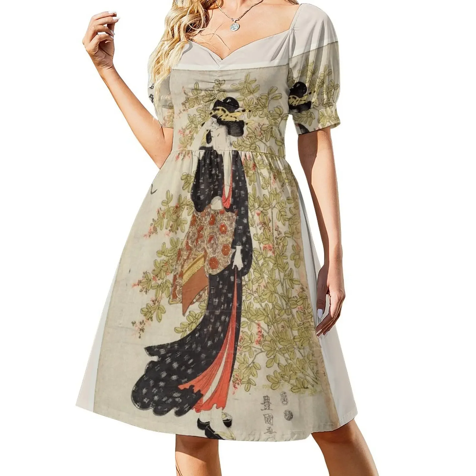 Hagi (Restored Japanese Artwork) Short-Sleeved Dress summer dresses ladies 2025 woman dress Dress
Hagi (Restored Japanese Artwork) Short-Sleeved Dress summer dresses ladies 2025 woman dress Dress