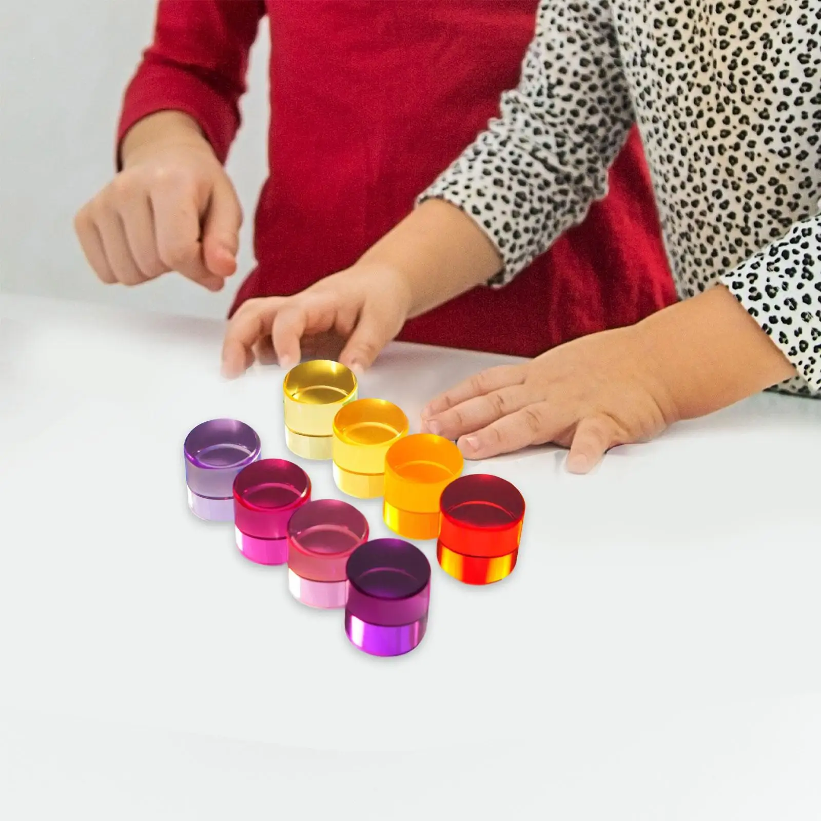8 Pieces Rainbow Building Blocks Set Children Kids Color Recognition Training Stacking Toy Rainbow Acrylic GEM Cylinders Blocks
8 Pieces Rainbow Building Blocks Set Children Kids Color Recognition Training Stacking Toy Rainbow Acrylic GEM Cylinders Blocks