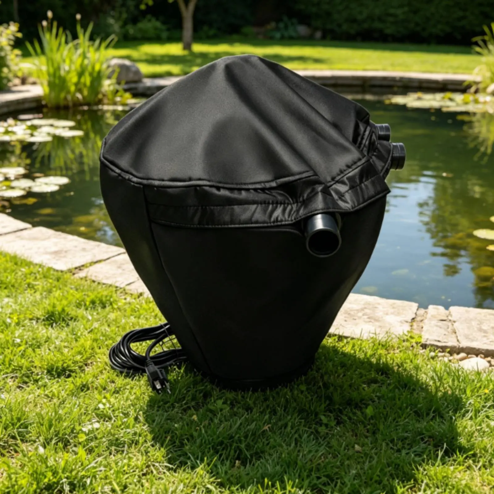 Pond Filter Cover Weatherproof Waterproof Pond Filter Cover Equipment Protection Dustproof Drawstring Fit for Outdoor
Pond Filter Cover Weatherproof Waterproof Pond Filter Cover Equipment Protection Dustproof Drawstring Fit for Outdoor