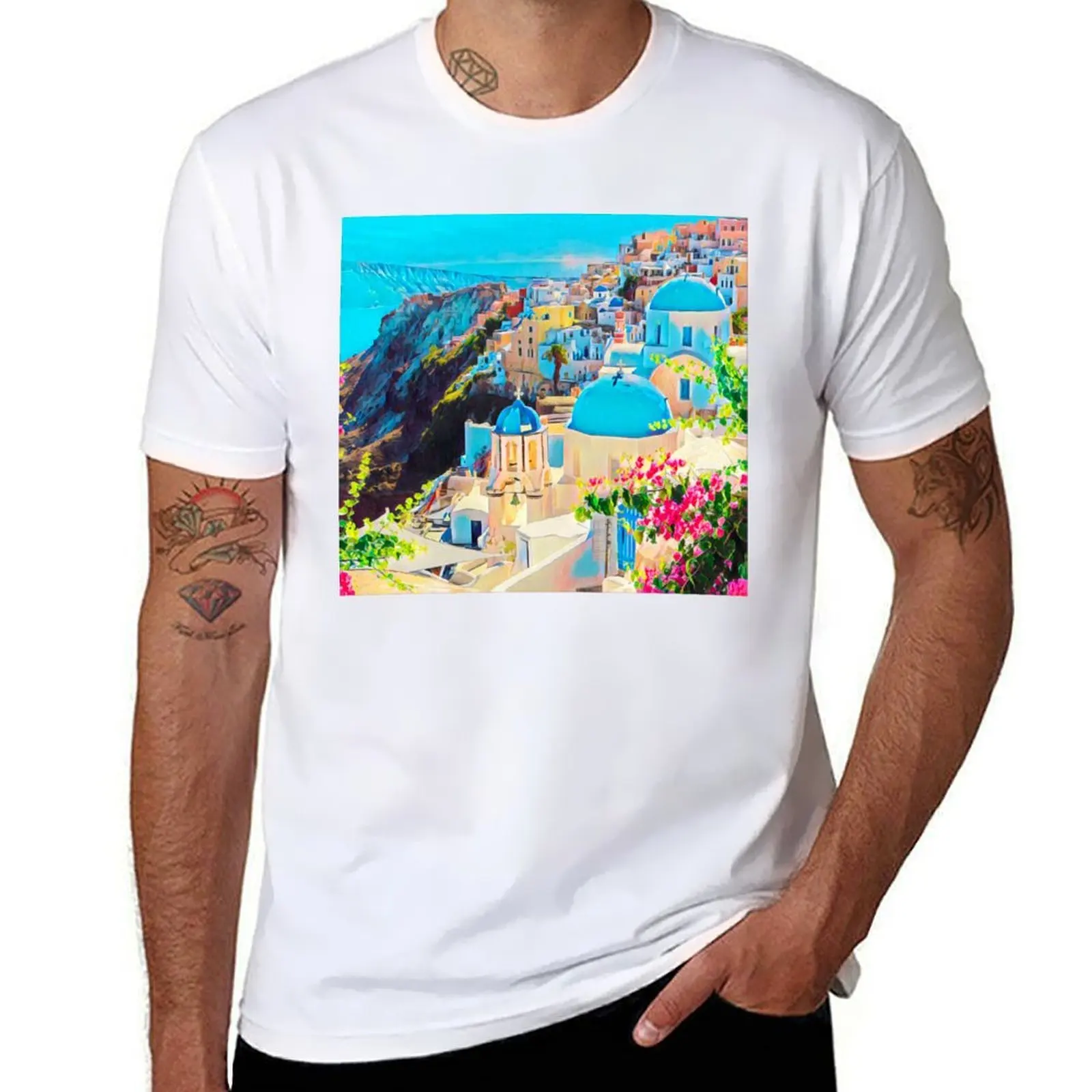Santorini T-Shirt funny t shirts man graphic t shirts for man T-Shirt
Santorini T-Shirt funny t shirts man graphic t shirts for man T-Shirt