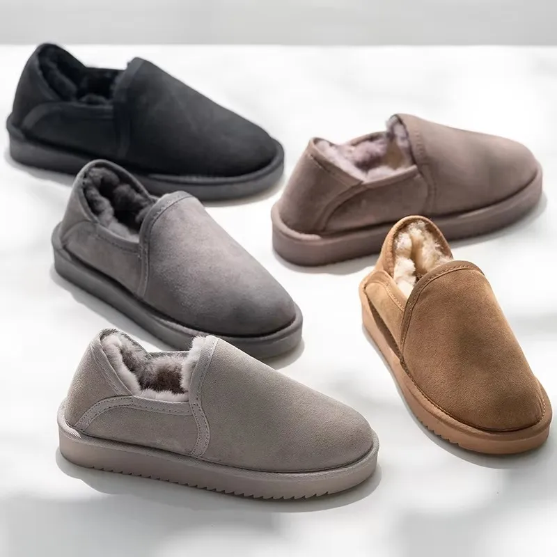 Wholesale/Retail Women 100% Genuine Sheepskin Leather Australia Snow Boots Winter Warm Big Size Non-Slip Ankle Boots
Wholesale/Retail Women 100% Genuine Sheepskin Leather Australia Snow Boots Winter Warm Big Size Non-Slip Ankle Boots