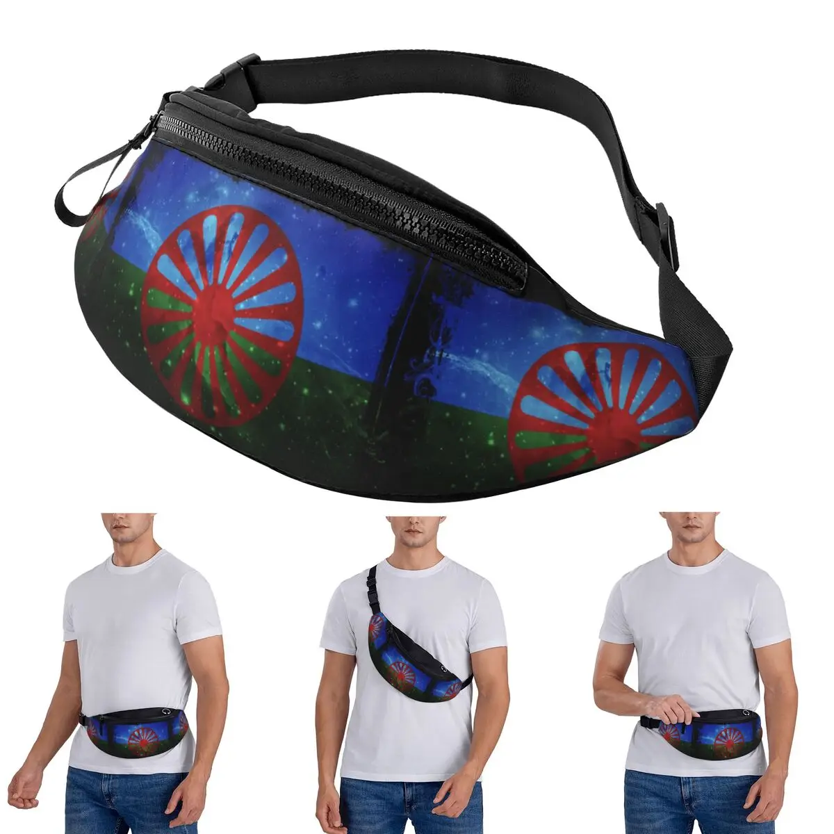 Crossbody Waist Bag Romany Gypsy Flag (5) Men Women Fanny Pack Travel Running Money Phone Pouch
Crossbody Waist Bag Romany Gypsy Flag (5) Men Women Fanny Pack Travel Running Money Phone Pouch