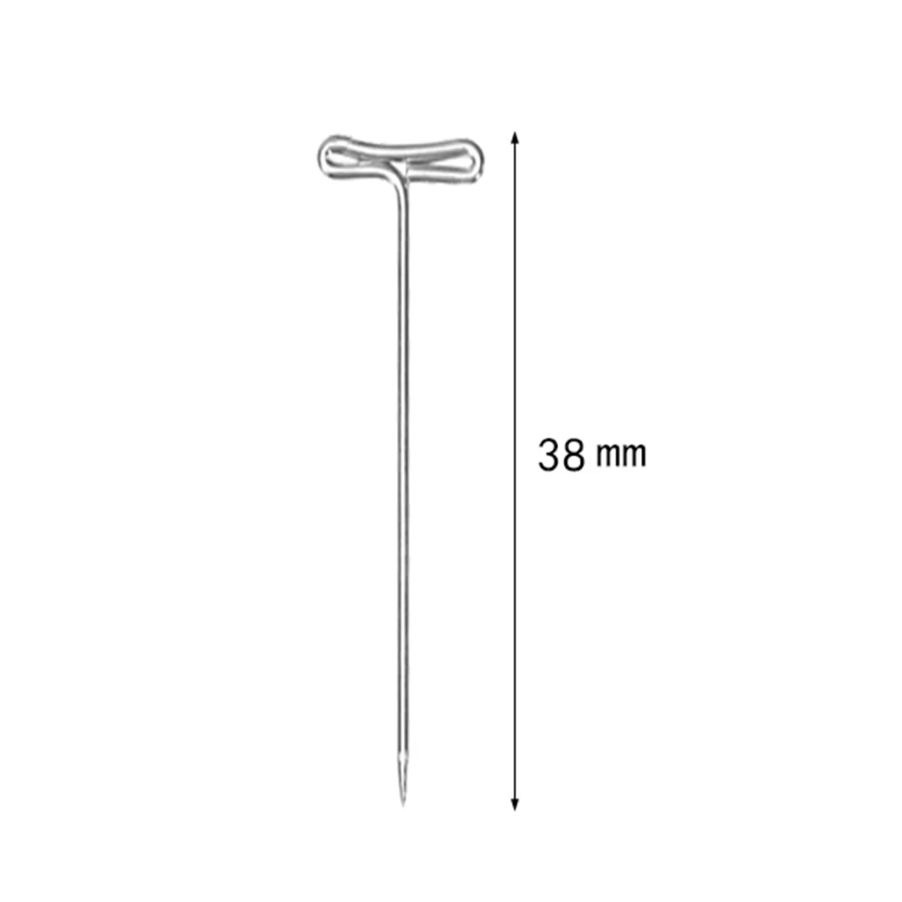 50pcs 38mm Making Set Stainless Steel T with Plastic Box for Wigs Sewing Blocking and Knitting
50pcs 38mm Making Set Stainless Steel T with Plastic Box for Wigs Sewing Blocking and Knitting