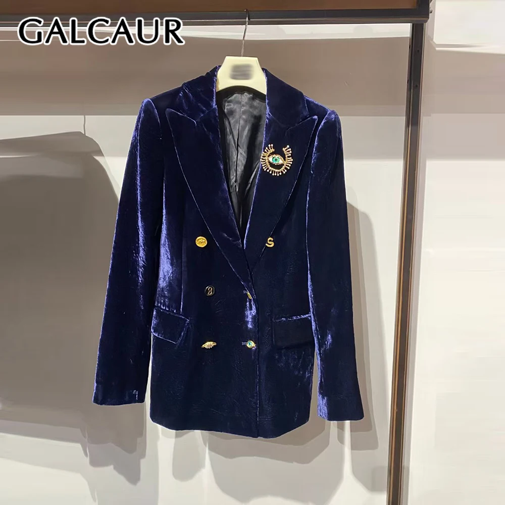 GALCAUR однотонная брошь, уличная куртка, женская свободная повседневная куртка с лацканами и длинными рукавами, ленивые женские куртки, осенний стиль, мода
GALCAUR однотонная брошь, уличная куртка, женская свободная повседневная куртка с лацканами и длинными рукавами, ленивые женские куртки, осенний стиль, мода