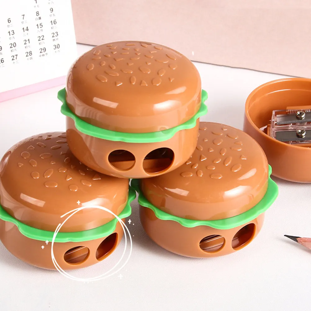 5Pcs Cute Hamburger Pencil Sharpener Handheld Manual Sharpener for School Classroom Colored Pencils Bulk Pencil Sharpeners
5Pcs Cute Hamburger Pencil Sharpener Handheld Manual Sharpener for School Classroom Colored Pencils Bulk Pencil Sharpeners