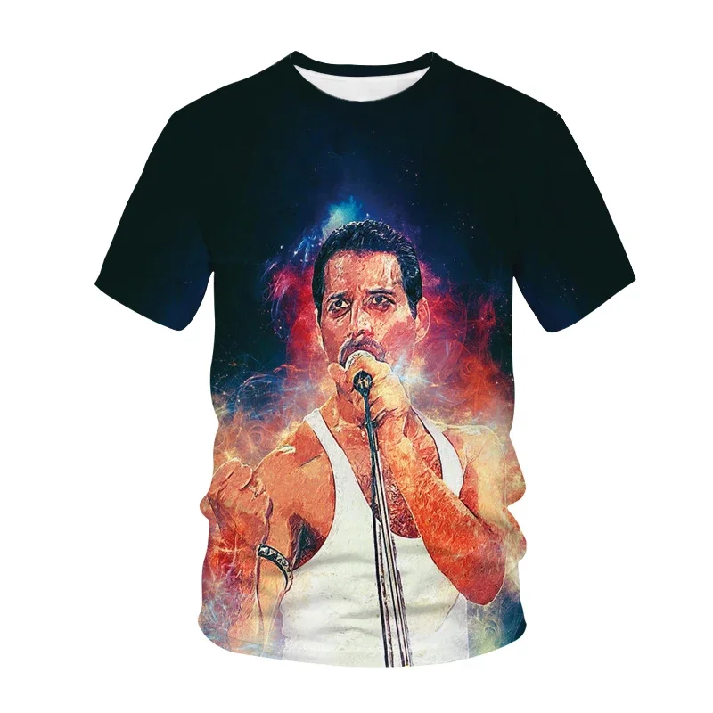 Hot Rock Queen T-shirt 3D Printed Summer T-shirt Street Wear Loose Crew Neck Short Sleeve Comfortable Breathable Men's Top
Hot Rock Queen T-shirt 3D Printed Summer T-shirt Street Wear Loose Crew Neck Short Sleeve Comfortable Breathable Men's Top
