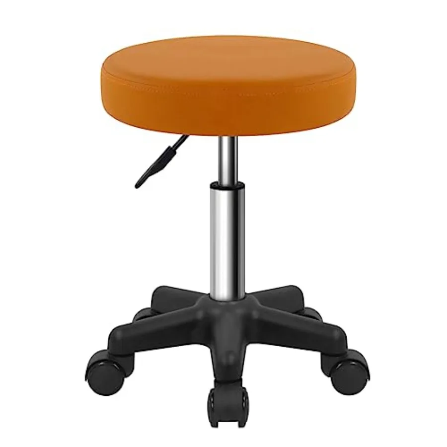 Round Rolling Stool Height Adjustable Stool with Wheels for Spa Salon Massage
Round Rolling Stool Height Adjustable Stool with Wheels for Spa Salon Massage