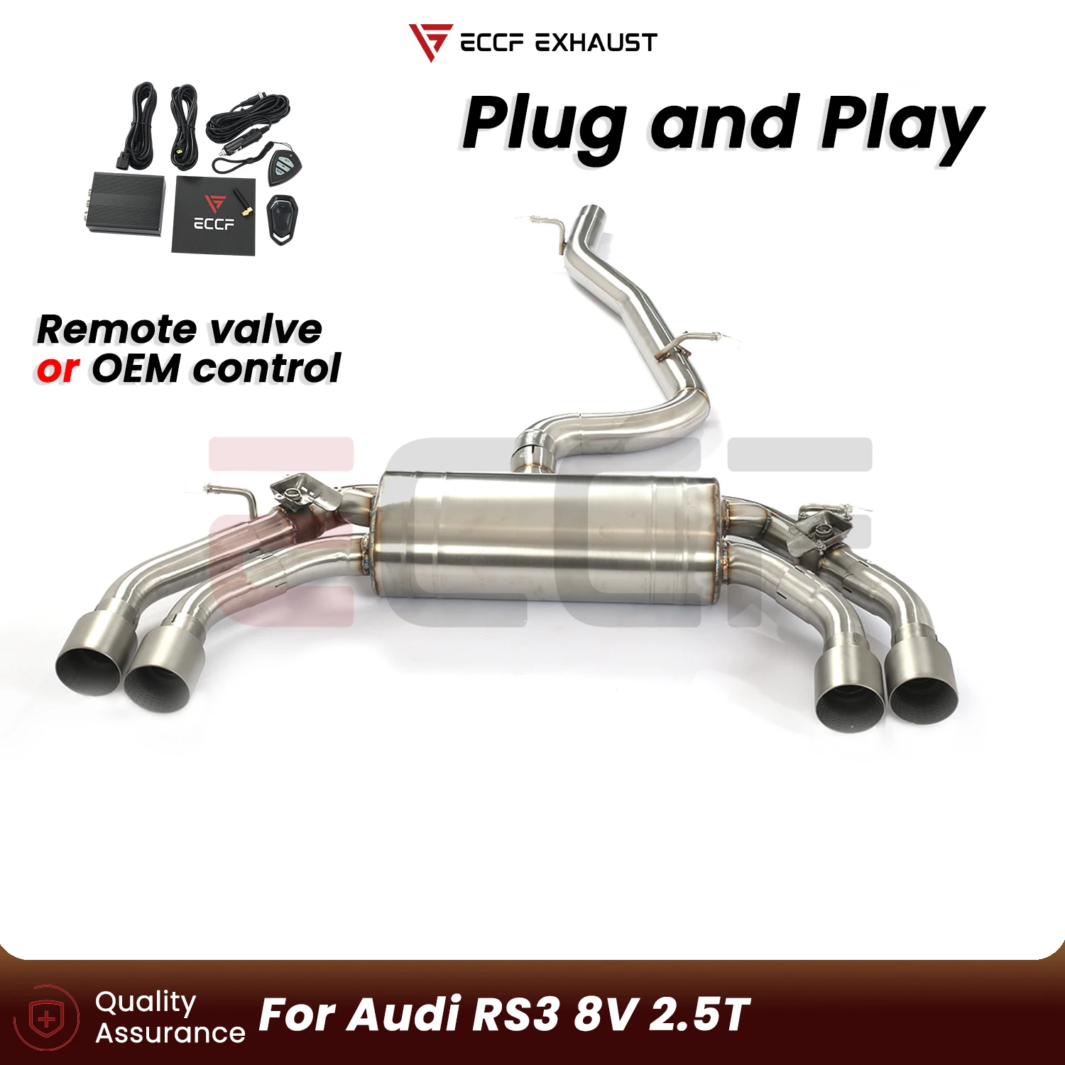 Sporty Stainless steel Catback exhaust With tips FOR Audi RS3 8V 2.5T Aggressive Exhaust Sound Plug and Play Performance Upgrade
Sporty Stainless steel Catback exhaust With tips FOR Audi RS3 8V 2.5T Aggressive Exhaust Sound Plug and Play Performance Upgrade