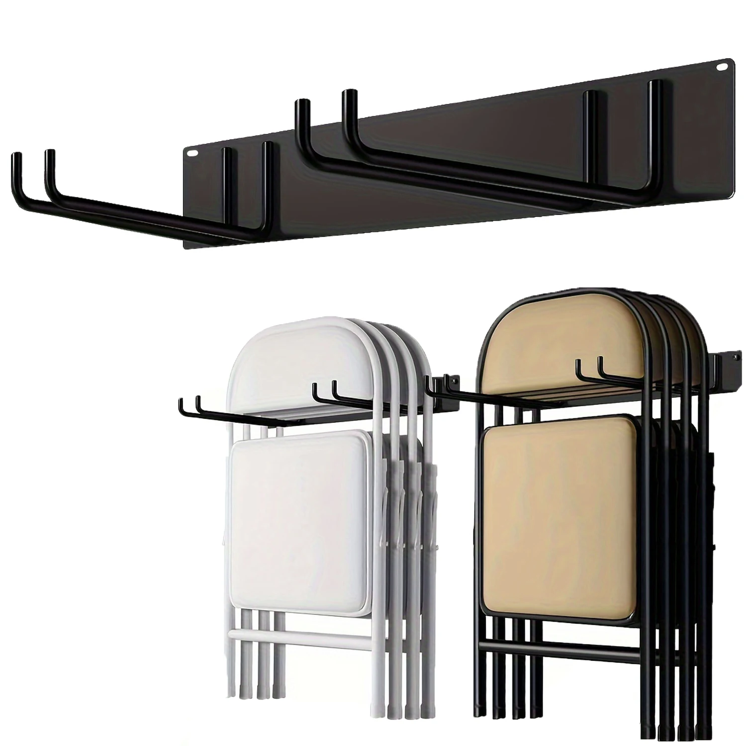 1pc Easy-Install Wall-Mounted Folding Chair Storage Rack Garden Tools Organizer Storage Containers Organizer Storage Box
1pc Easy-Install Wall-Mounted Folding Chair Storage Rack Garden Tools Organizer Storage Containers Organizer Storage Box