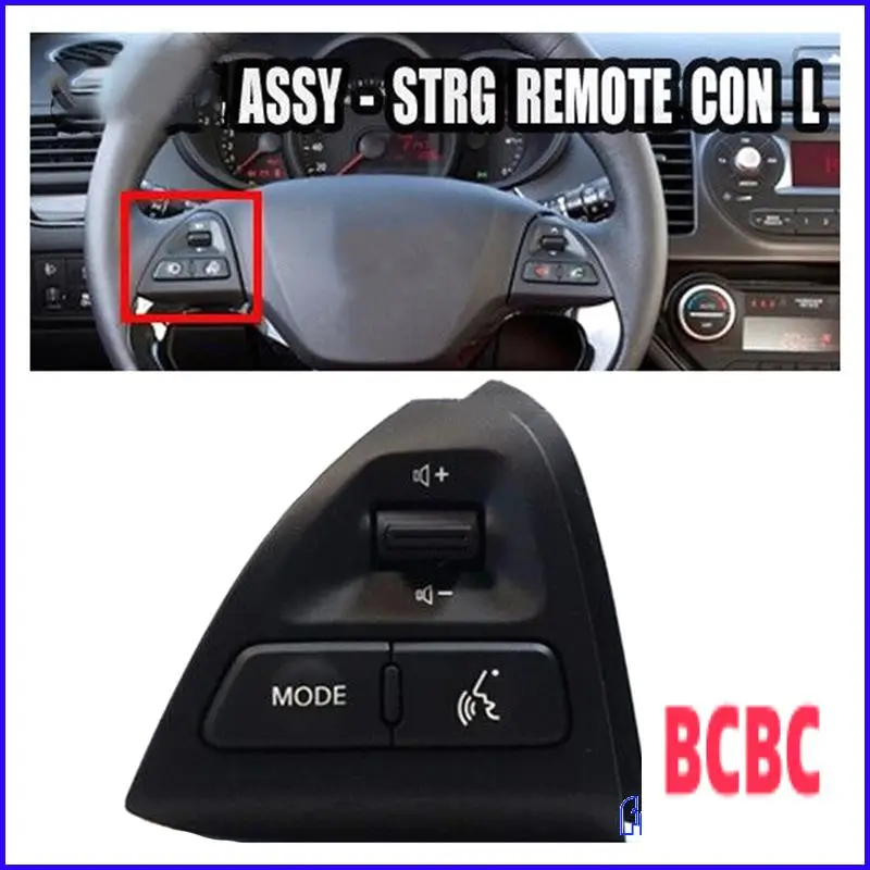 BB-1 Piece Steering Wheel Remote Control Switch For KIA Picanto 2011-2015 967101Y450
BB-1 Piece Steering Wheel Remote Control Switch For KIA Picanto 2011-2015 967101Y450
