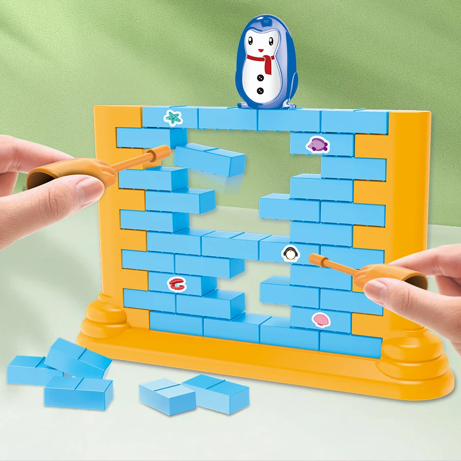 Penguin Wall Challenge Family Parent Child Game - Interactive Strategy Puzzles and Blocks, Developing Hand Skills Birthday Gifts
Penguin Wall Challenge Family Parent Child Game - Interactive Strategy Puzzles and Blocks, Developing Hand Skills Birthday Gifts