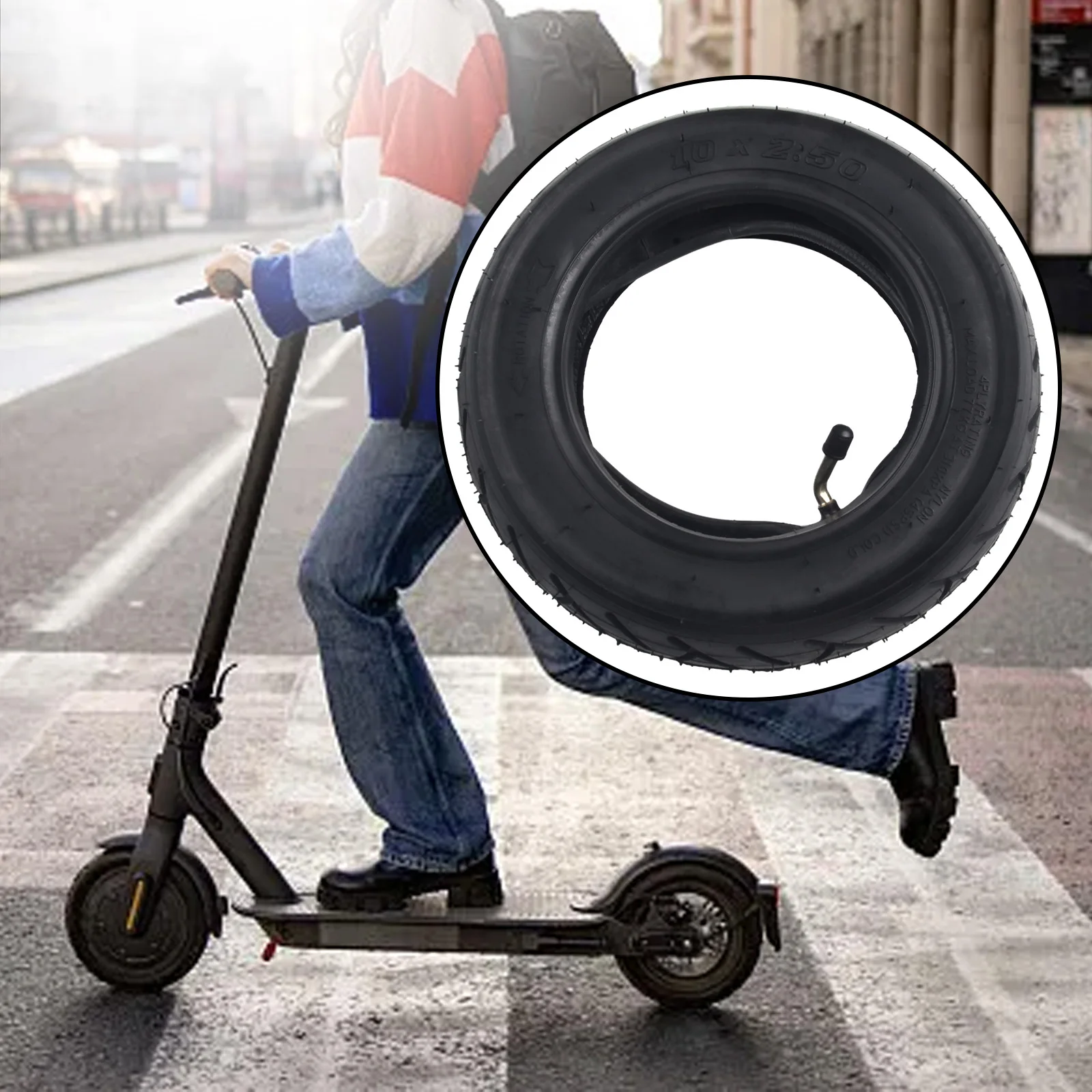 Replacement 10x2 50 Outer Tyre & Inner Tube Set for Electric Scooter Skate Board Ensures Smooth Riding Experience
Replacement 10x2 50 Outer Tyre & Inner Tube Set for Electric Scooter Skate Board Ensures Smooth Riding Experience