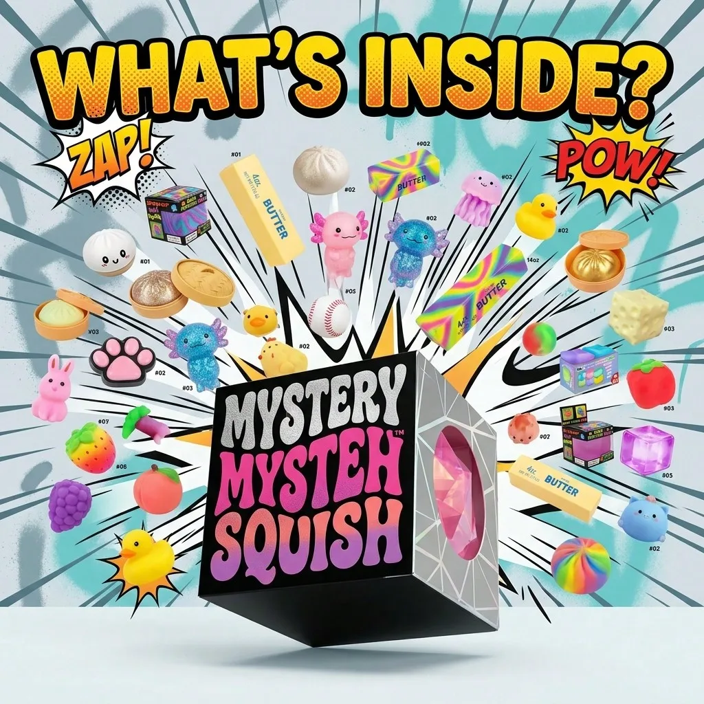 Leisure Squishy Mystery Toy – 3 Draws Per Order, Independent Probability, Funny Random Box
Leisure Squishy Mystery Toy – 3 Draws Per Order, Independent Probability, Funny Random Box