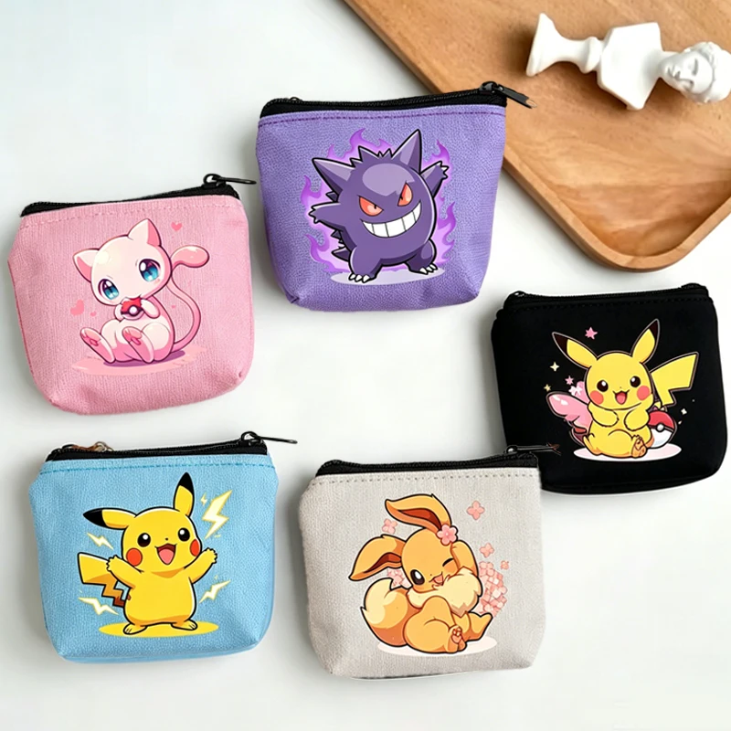Cute Pokemon Small Coin Purse Cartoon Pikachu Gengar Key Data Cable Pouch Portable Lipstick Earphone Storage Bags Birthday Gift
Cute Pokemon Small Coin Purse Cartoon Pikachu Gengar Key Data Cable Pouch Portable Lipstick Earphone Storage Bags Birthday Gift