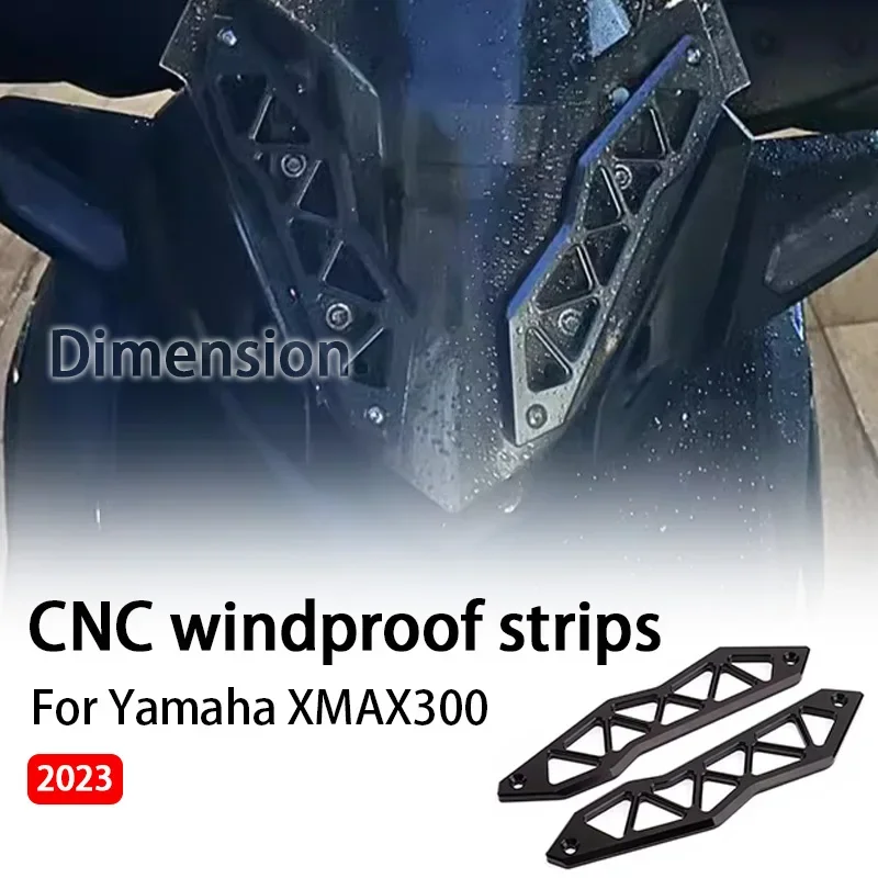 Motorcycle Accessories for Yamaha XMAX300 2017-2024 Aluminium Alloy Decorative Strip Modification Reinforced Windshield Bracket
Motorcycle Accessories for Yamaha XMAX300 2017-2024 Aluminium Alloy Decorative Strip Modification Reinforced Windshield Bracket